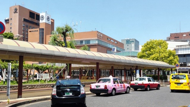 鳥取駅北口　タクシー乗り場
