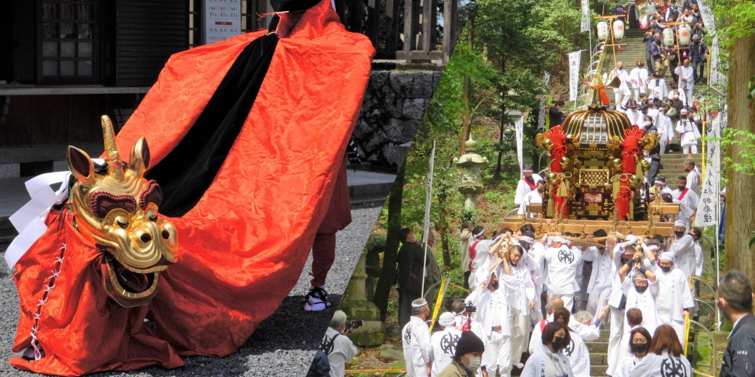 麒麟獅子舞・春祭り特集