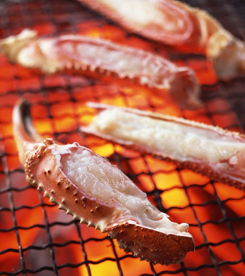 花のれん　本店　焼きガニ