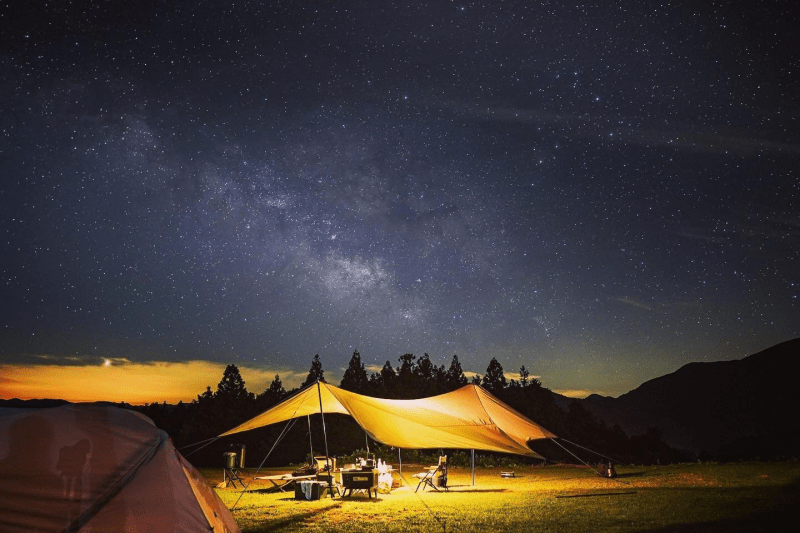 星空がきれいな天体観測におすすめのキャンプ場！