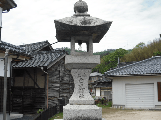 白兎神社灯籠