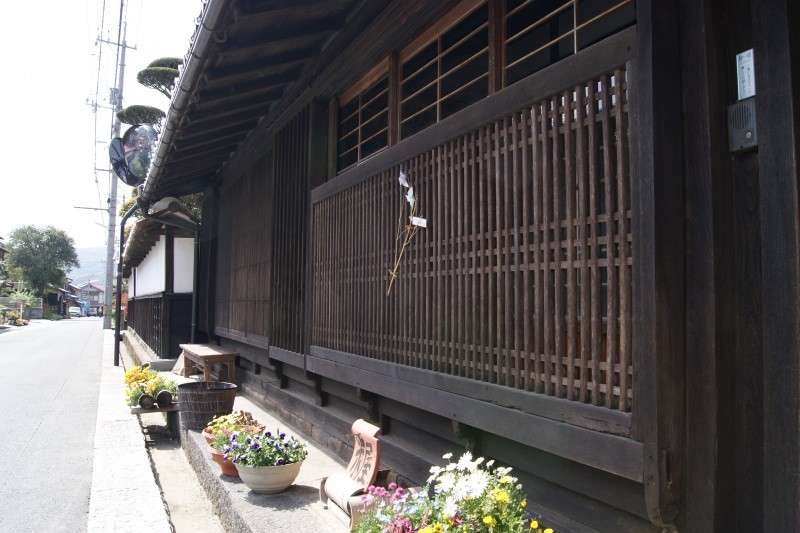 鹿野町　鹿野城下町の街並み