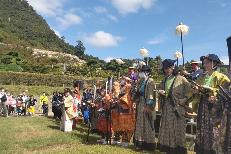 第２３回鳥取三十二万石お城まつり　時代行列