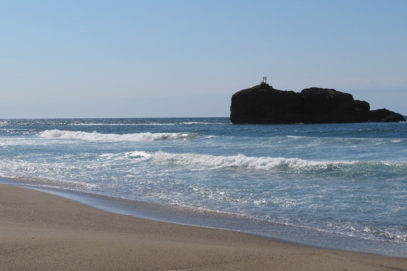 鳥取市　白兎海岸