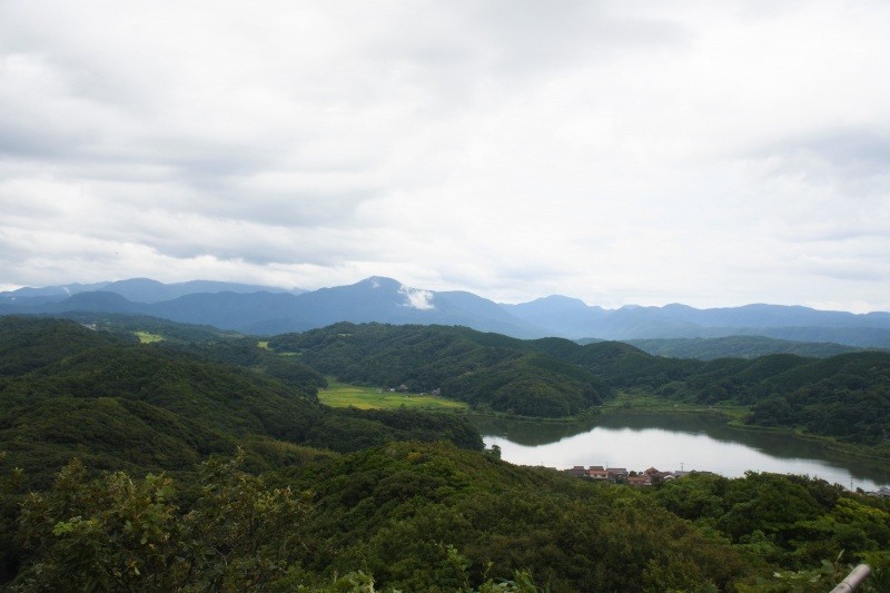 大崎城から南側を望む