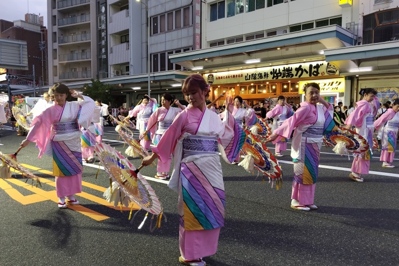 鳥取しゃんしゃん祭（前夜祭）