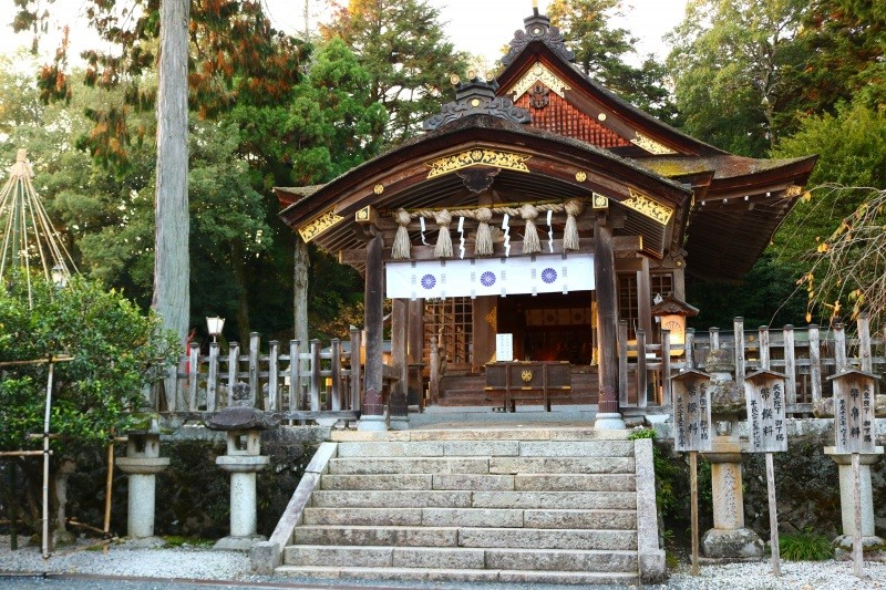 宇倍神社　社殿