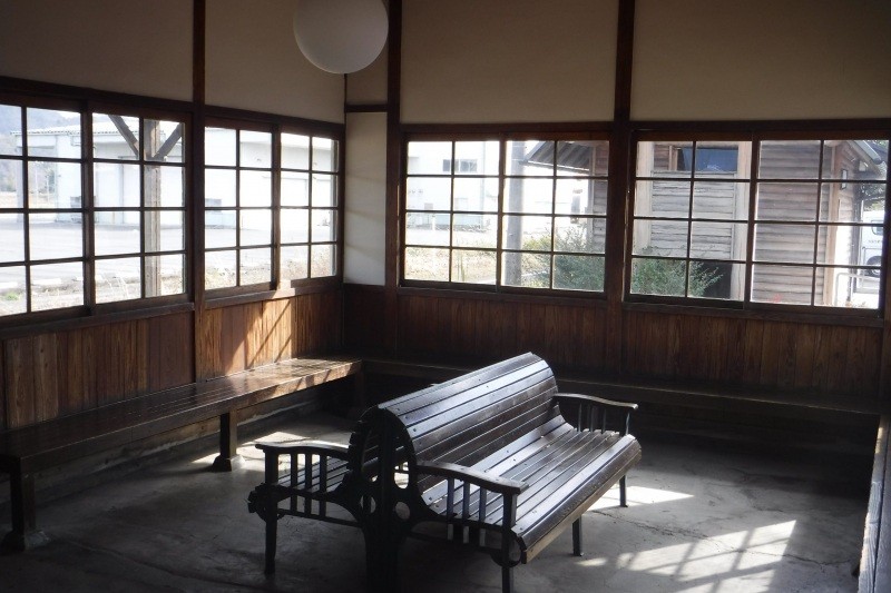 若桜鉄道　因幡船岡駅