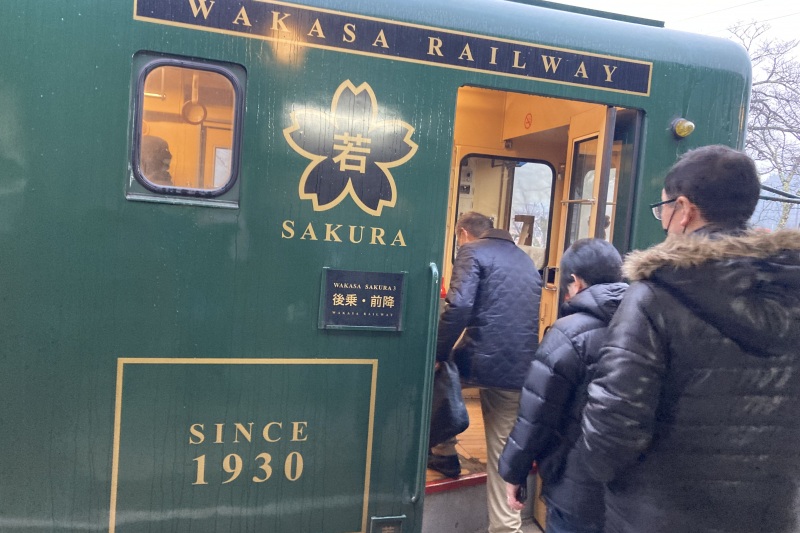 若桜鉄道乗車体験