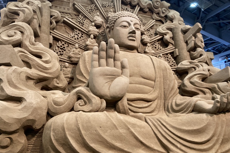 鳥取砂丘　砂の美術館入館券