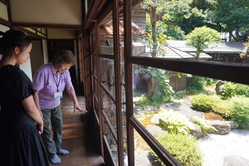 建物の造りにも興味津々♡