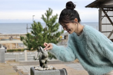 【90分】絶景を目指して白兎の丘へ☆鳥取砂丘西端・白兎神社を…