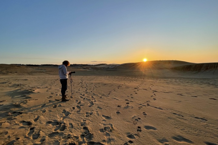 【40分~】「夜の鳥取砂丘満喫コース(夏季)」~鳥取旅時間 砂路をススメ②~