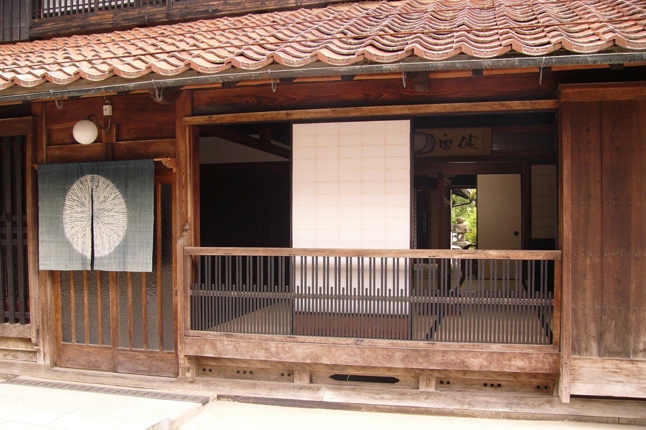 鹿野城下街景