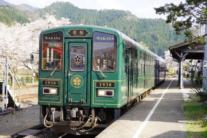 若桜鉄道乗車