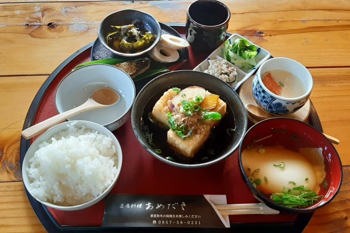 【昼食】豆腐料理あめだき