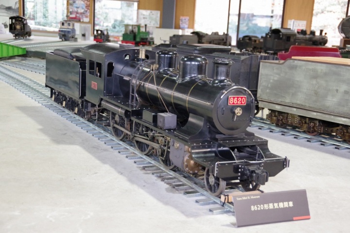 八頭迷你SL蒸汽火車博物館「八頭Poppo」