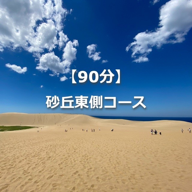 砂丘散策ガイドツアー：東側コース（90分）