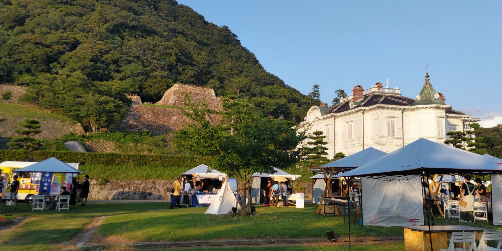 4月27日（土）久松公園にて