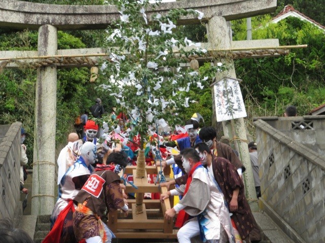 賀露神社　ホーエンヤ祭