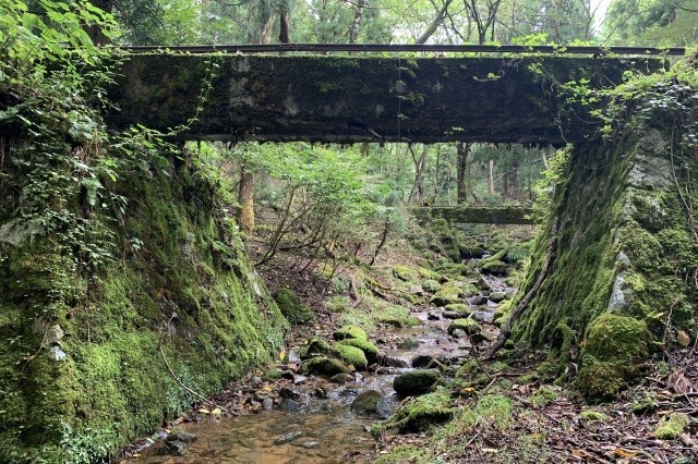 沢川森林鉄道跡コース