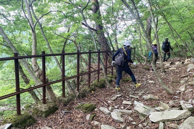 沢川森林鉄道跡コース