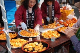 物産館みかど 花御所柿フェア＋