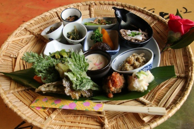 夢こみち　すげ笠御膳（昼食イメージ）