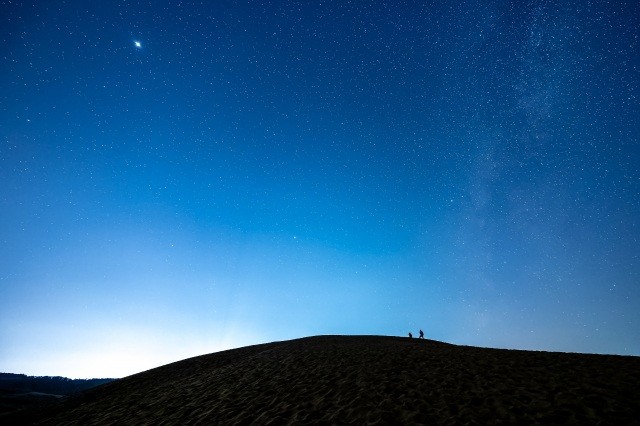 夜の砂丘・ミステリーナイトウォーク