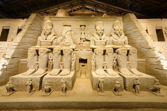 砂の美術館　※写真は第14期　エジプト編