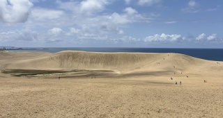 鳥取砂丘 馬の背