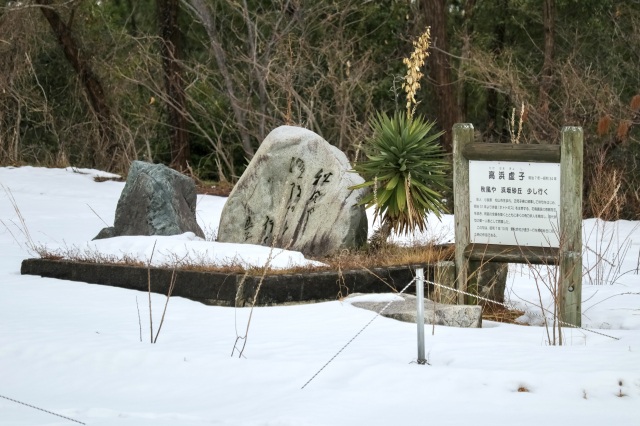 高浜虚子句碑　©TRAIL ON